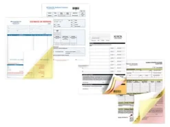 Xerox® Revolution™ Premium Digital Carbonless Laser Paper, White/Canary/Pink/Goldenrod, Letter, 20 Lb, 92 Brightness, 1250 Total, 125 Sets/Ream
