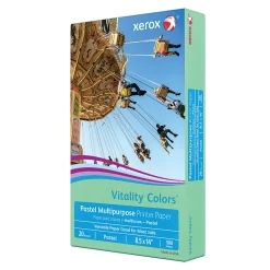 Xerox® Vitality Colors™ Multi-Use Printer & Copy Paper, 1 Ream, Green, Legal (8.5