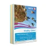 Xerox® Vitality Colors™ Multi-Use Printer & Copy Paper, 1 Ream, Assorted Pastels, Letter (8.5" x 11"), 500 Sheets Per Ream, 20 Lb, 30% Recycled