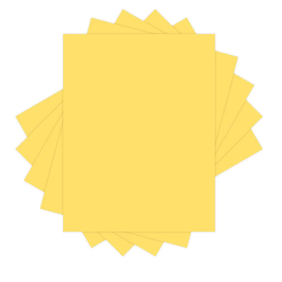 Xerox® Vitality Colors™ Pastel Multi-Use Printer & Copy Paper, 10 Reams, Goldenrod, Letter (8.5" x 11"), 5000 Sheets Per Case, 20 Lb, 30% Recycled