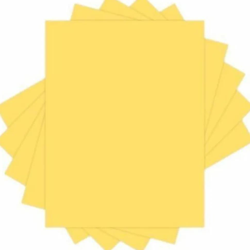 Xerox® Vitality Colors™ Pastel Multi-Use Printer & Copy Paper, 10 Reams, Goldenrod, Letter (8.5" x 11"), 5000 Sheets Per Case, 20 Lb, 30% Recycled