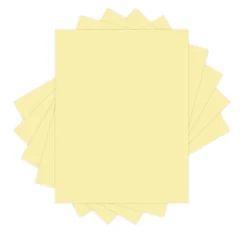 Xerox® Vitality™ Pastel Color Multi-Use Printer & Copy Paper, 10 Reams, Yellow, Letter Size, 5000 Sheets Per Case, 20 Lb, 30% Recycled - 3R11053-CT