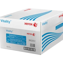 Xerox® Vitality™ Printer & Copy Paper, 10 Reams, White, Legal (8.5" x 14"), 5000 Sheets Per Case, 20 Lb, 92 Brightness