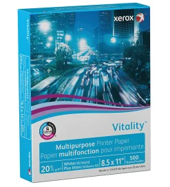 Xerox® Vitality™ Uncoated Multi-Use Printer & Copy Paper, 1 Ream, White, Letter (8.5