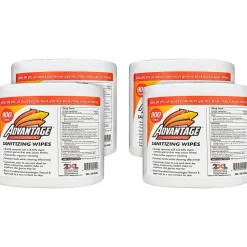 2XL GymWipes® Advantage All Surface One-Step Cleaner Refills, 8" x 9", 900 Wipes Per Roll, Carton Of 4
