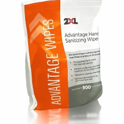 2XL GymWipes® Advantage All Surface One-Step Cleaner Refills, 8