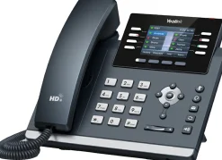Yealink SIP-T44U Corded/Cordless WiFi VoIP Phone, YEA-SIP-T44U
