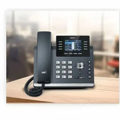 Yealink SIP-T44U Corded/Cordless WiFi VoIP Phone, YEA-SIP-T44U