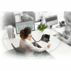Yealink SIP-T44U Corded/Cordless WiFi VoIP Phone, YEA-SIP-T44U