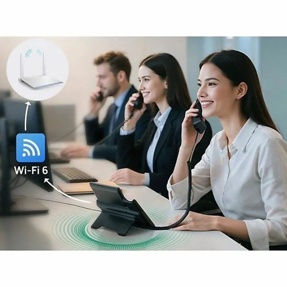 Yealink SIP-T73W IP Phone, Total Qty 1