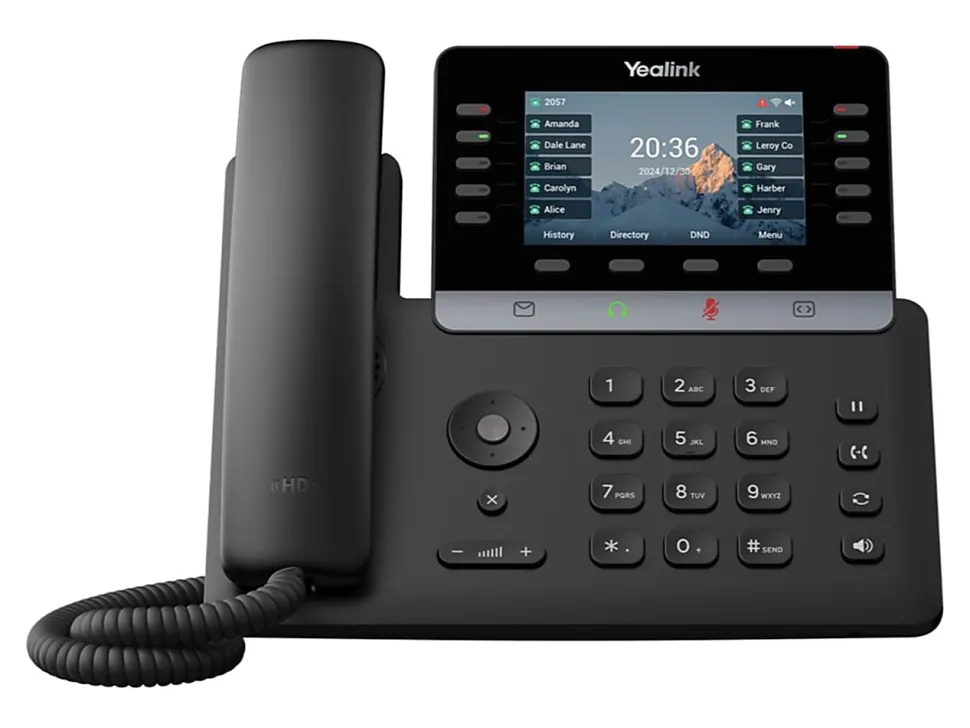 Yealink T74U IP Corded Phone, Total Qty 1
