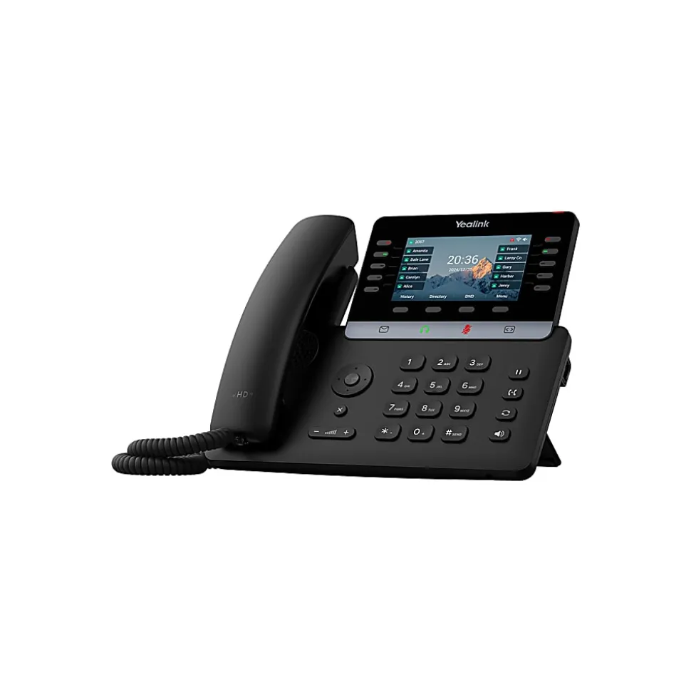 Yealink T74U IP Corded Phone, Total Qty 1