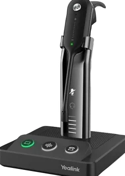 Yealink UC DECT Wireless Headset, Black, YEA-WH63-UC