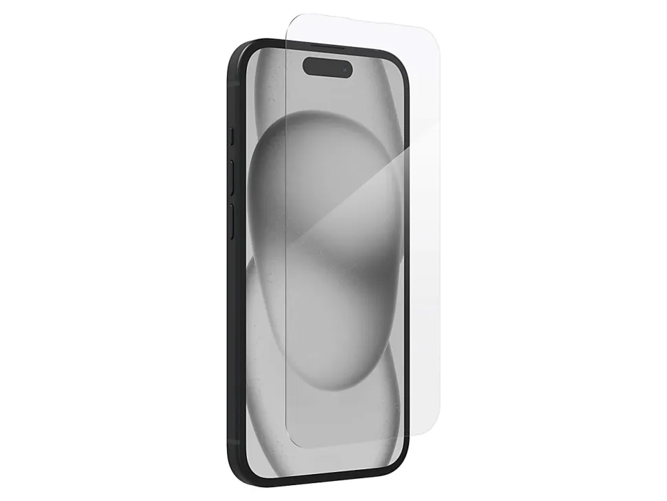 ZAGG InvisibleShield Glass Elite Antimicrobial Screen Protector For iPhone® 15, Clear, 200111565