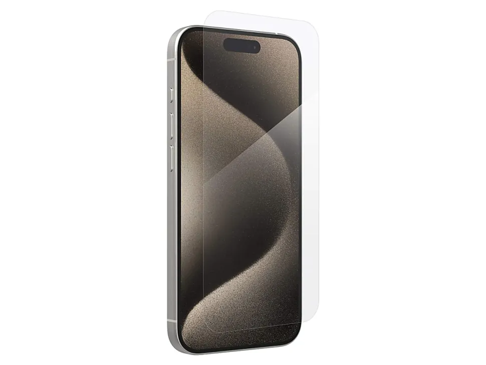 ZAGG InvisibleShield Glass Elite Antimicrobial Screen Protector For iPhone® 15 Pro, Clear, 200111573