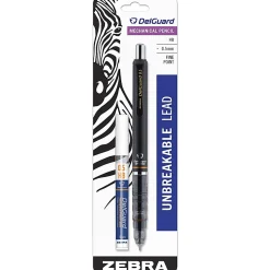Zebra Pen™ Delguard Mechanical Pencil, 0.5 mm, Black Barrel