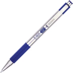 Zebra Pen F-301 Stainless Steel Ballpoint Pens - Fine Pen Point - 0.7 mm Pen Point Size - Refillable - 27120