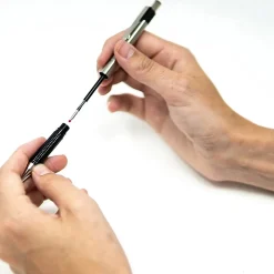 Zebra Pen F-301 Stainless Steel Ballpoint Pens - Fine Pen Point - 0.7 mm Pen Point Size - Refillable - 27120