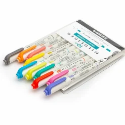 Zebra Pen Mildliner Double Ended Highlighter - Fine, Bold Marker Point - Bullet, Chisel Marker Point Style -  10 / Pack
