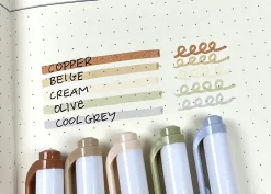 Zebra® Pen MILDLINER™ Double-Ended Creative Markers, Pack Of 8, Chisel/Fine Point, Assorted Neutral Colors