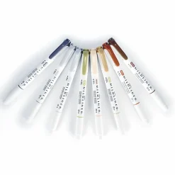 Zebra® Pen MILDLINER™ Double-Ended Creative Markers, Pack Of 8, Chisel/Fine Point, Assorted Neutral Colors