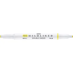 Zebra® Pen MILDLINER™ Double-Ended Creative Markers, Pack Of 15, Chisel/Fine Point, Assorted Ink Colors