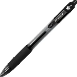 Zebra Pen Z-Grip Retractable Ballpoint Pens - 0.7 mm Pen Point Size - Retractable - Black - 30 / Pack