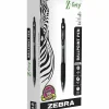 Zebra Pen Z-Grip Retractable Ballpoint Pens - 0.7 mm Pen Point Size - Retractable - Black - 1 Dozen