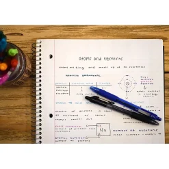 Zebra® Pen Z-Grip® Retractable Ballpoint Pens, Pack Of 24, Medium Point, 1.0 mm, Blue Barrel, Blue Ink