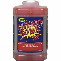 Zep Professional Cherry Bomb Heavy-Duty Liquid Hand Cleaner With Pumice, Cherry Fragrance, 1 Gallon, Pack Of 4 Jugs