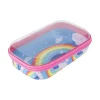 ZipIt Zipper School Box, 3”H x 6”W x 4”D, Rainbow