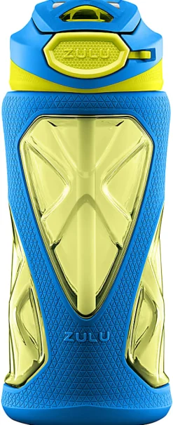 ZULU Torque Water Bottle, 16 Oz, Blue