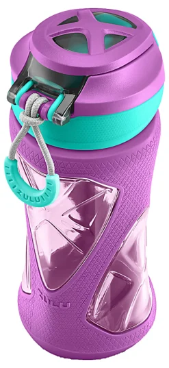 ZULU Torque Water Bottle, 16 Oz, Purple