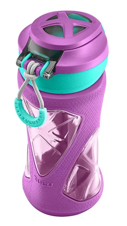 ZULU Torque Water Bottle, 16 Oz, Purple